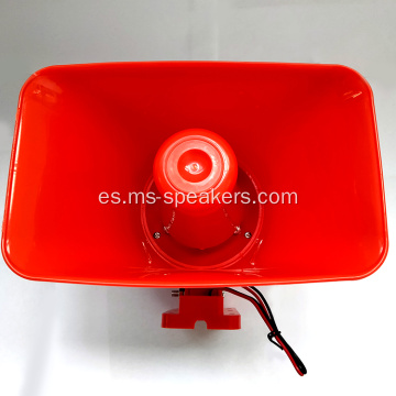 Altavoz de bocina 12V 30W al aire libre y interior